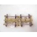 409 - trucks, Barber Bettendorf caboose, swing-motion, 5'-6" WB, 33" whls., sprung, working journal lids, single insulated, full brake detail - Pkg. 1 pair